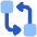 Hierarchy 8 Icon from Plump Flat Set