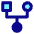 Hierarchy Family History Tree Icon from Core Pop Set