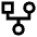 Hierarchy Family History Tree Icon from Sharp Line Set