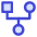 Hierarchy Family History Tree Icon from Core Duo Set