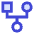 Hierarchy Family History Tree Icon from Sharp Duo Set