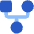 Hierarchy Family History Tree Icon from Plump Flat Set