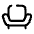 Armchair 2 Icon from Solar Broken Set | Free Download as SVG Vector and Transparent PNG | Streamline icons