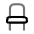 Download free Chair PNG, SVG vector icon from Solar Line Duotone set.