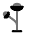 Floor Lamp Minimalistic Icon from Solar Bold Duotone Set