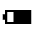 Battery Horiz 075 Fill Icon from Sharp Fill - Material Symbols Set | Free Download as SVG Vector and Transparent PNG | Streamline icons