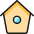 Bird House Icon from Ultimate Colors Set