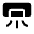 Climate Mini Split Fill Icon from Outlined Fill - Material Symbols Set