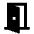 Door Open Fill Icon from Sharp Fill - Material Pro Set