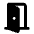 Door Open Fill Icon from Rounded Fill - Material Pro Set