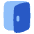 Door Open House Entrance Access Icon from Plump Flat Set