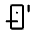 Door Sensor Icon from Rounded Line - Material Symbols Set