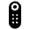 Google Tv Remote Fill Icon from Sharp Fill - Material Symbols Set