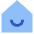 Home Smile Icon from Sharp Flat Set