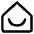 Home Smile Icon from Core Line Set