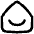 Home Smile Icon from Flex Line Set