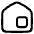 Home Window Icon from Plump Line Set