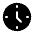 Nest Clock Farsight Analog Fill Icon from Rounded Fill - Material Symbols Set | Free Download as SVG Vector and Transparent PNG | Streamline icons