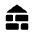 Nest Multi Room Fill Icon from Rounded Fill - Material Symbols Set