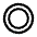 Nest Thermostat Gen 3 Fill Icon from Sharp Fill - Material Symbols Set | Free Download as SVG Vector and Transparent PNG | Streamline icons