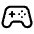 Stadia Controller Icon from Sharp Line - Material Symbols Set