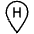 Hospital Pin icon - Free transparent PNG, SVG. No sign up needed.