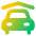 Car Garage Icon from Core Gradient Set