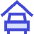 Car Garage Icon from Sharp Duo Set