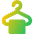 Dry Cleaning Icon from Core Gradient Set