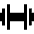 Dumbell icon - Free transparent PNG, SVG. No sign up needed.