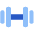 Dumbell Icon from Plump Flat Set