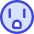 Electricity Outlet Icon from Core Duo Set