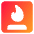 Fireplace Icon from Core Gradient Set