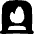 Fireplace Icon from Flex Solid Set