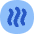 Heat Waves Circle Icon from Flex Flat Set