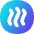 Heat Waves Circle Icon from Flex Gradient Set