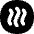 Heat Waves Circle Icon from Flex Solid Set