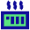Heater Icon from Sharp Pop Set