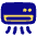 Hotel Air Conditioner Icon from Plump Pop Set