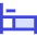 Hotel Bed 4 Icon from Sharp Duo Set