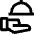 Hotel Hand Food Service Icon from Nova Line Set