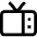 Hotel Television Icon from Nova Line Set
