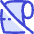 No Toilet Paper Slash Icon from Flex Duo Set