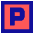 Parking Sign Icon from Sharp Pop Set