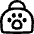 Pet Carrier Icon from Flex Line Set