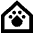 Pet Friendly Hotel Icon from Sharp Remix Set