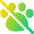 Pet Paw Not Allowed Icon from Plump Gradient Set