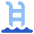 Pool Ladder Icon from Core Flat Set