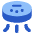 Robot Vacuum Icon from Plump Flat Set