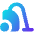 Vacuum Cleaner Icon from Core Gradient Set